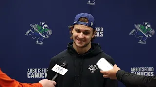 Danila Klimovich Postgame Interview | Nov. 30/22