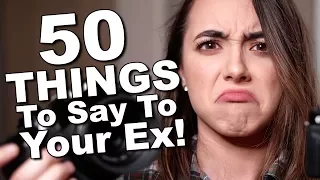 50 Things To Say To Your Ex - Merrell Twins