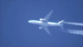 High Altitude Planespotting: KLM Royal Dutch Airlines , Boeing 777