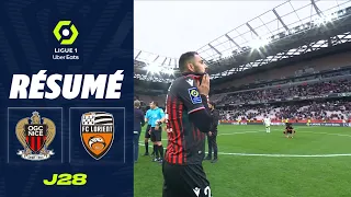 OGC NICE - FC LORIENT (1 - 1) - Résumé - (OGCN - FCL) / 2022-2023