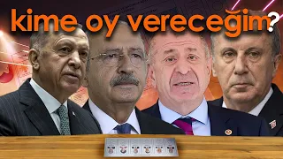 KİME OY VERECEĞİM?