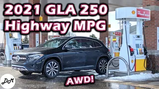 2021 Mercedes-Benz GLA 250 4Matic – MPG Test | Real-world Highway Range