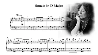 Sonata in D Major (with notes) - LARYSA IVANENKO