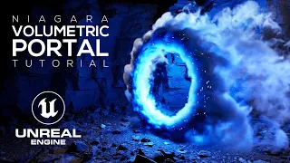 Niagara Fluids Smoke Portal VFX Tutorial in Unreal Engine 5.3 | Real-Time Simulation | RedefineFX