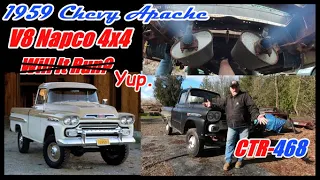 1959 Chevy Apache Napco 4x4 Will It Run?