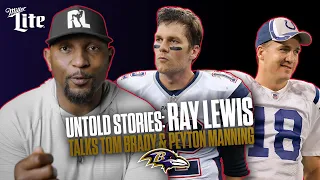 Untold Stories: Ray Lewis' Battles With Peyton Manning & Tom Brady | Baltimore Ravens