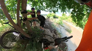 Mountain biking the Don Valley / Less than 24 Hours after the July rain storm Carnage