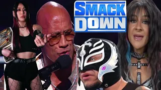 HOLLYWOOD ROCK RETURNS! WWE SMACKDOWN 15TH MARCH 2024 REVIEW