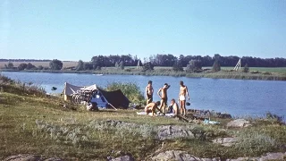 ретро 1988 - велопоход 1-й к.с. вдоль реки Рось