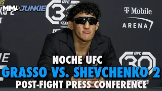 Noche UFC: Grasso vs. Shevchenko 2 Post-Fight Press Conference | LIVE