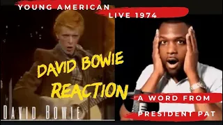 David Bowie | Young Americans | LIVE 1974 | REACTION VIDEO