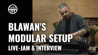 Blawan's Modular Setup | Live-Jam & Interview | Keys & Frequencies | Thomann