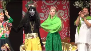 Спектакль театра Холмы Варшана Радха в чёрном на Полежаевской 31 08 2014 г