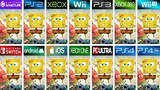 SpongeBob SquarePants BFBB in All Platforms: (Side by Side) 4K