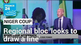 ECOWAS ‘looking to draw a line’ after series of coups in West Africa • FRANCE 24 English