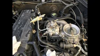 (W201-61)Mercedes Benz W201(190E), Repair of engine start failure.