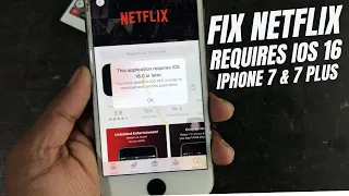 How to Download Netflix on iPhone 7 & 7 Plus iOS 15.8