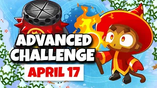 BTD6 Advanced Challenge | Fire And Frost | April 17, 2024