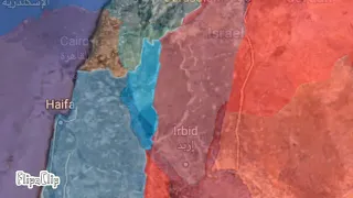 Six-Day War in 50 seconds using Google Earth (10 FPS)