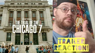 The Trial of the Chicago 7 | Official Teaser Trailer | Netflix Film (2020) -  REACTION!!!