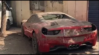 Así RESTAURAN un FERRARI ABANDONADO!🚨🚨