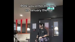 Zyzz - POV: you enter the gym on January the 1st