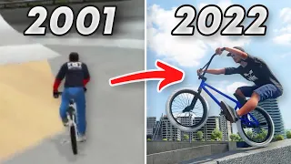 The EVOLUTION of BMX Games Over The Years