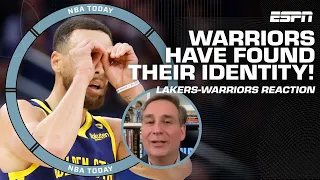 The Warriors have figured out their IDENTITY! - Zach Lowe reacts to win vs. Lakers | NBA Today