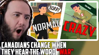 🇨🇦 Canadians Change When they Hear the Word "War" Canada Reaction | (FOREIGNER REACTION) PAUL REACTS