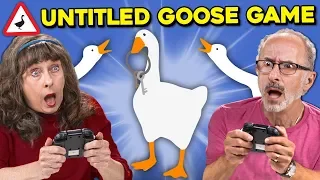 Elders Play The Untitled Goose Game