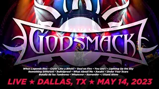 GODSMACK LIVE!!! - DALLAS, TEXAS - MAY 14, 2023 - AUD RECORDING