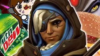 OVERWATCH ANA GET IN THERE! (Ana Gameplay funny moments)