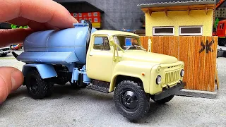 Truck model GAZ 53 ASSENizer 1/43. Legendary Trucks 89. About cars