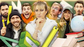 Je réunis 7 Youtubeurs dans une classe (ça part en cacahuète)