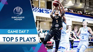 Top 5 Plays | Week 7 | EuroLeague Women 2021-22