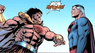Hercules & Superman Fight