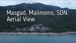Masgad, Malimono, Surigao del Norte aerial view