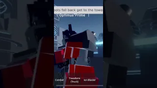 Destroy the launch pad let none escape (Roblox version) #roblox #transformers #decepticons