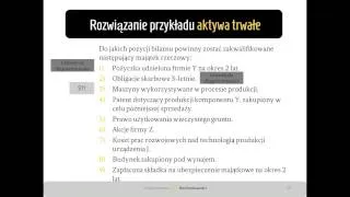 4b. Rozwiązanie przykładu całościowego aktywa trwałe