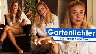 Rébecca und Diana verschönern den Garten mit diesen Glühwürmchen-Gartenlichtern | @PEARL-TV Mai 2024