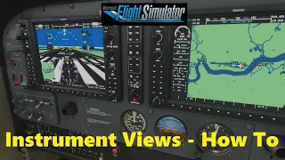 FS2020: Instrument Views Tutorial & How to assign Buttons for them on your Flight Controller!