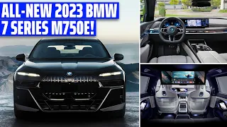 The All NEW 2023 BMW 7 Series M750e   Sound, Interior and Exterior!
