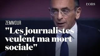 A Villepinte, Eric Zemmour a fait huer les journalistes à de nombreuses reprises