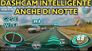 Record the road with artificial intelligence. 70mai wifi omni dash cam with AI parking monitor