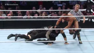 Kevin Owens and Alberto Del Rio vs Dean Ambrose and Roman Reigns Smackdown 19/11/15