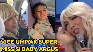 Vice Ganda IYAK Ng IYAK Super Miss si Baby Argus