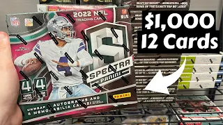 WE GAVEAWAY A $1000 BOX OF FOOTBALL CARDS FOR FREE