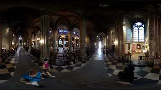 360 Tour of Notre Dame Cathedral