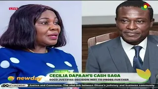 #TV3NewDay: Cecilia Dapaah's Cash Saga - EOCO justifies decision not to probe further