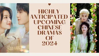 Top 15 Highly Anticipated Chinese Drama | Zhao Lusi Bai Lu Yang Yang Upcoming Drama's